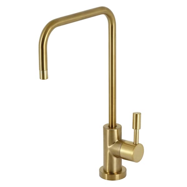 SingleHandle Water Filtration Faucet, Brushed Brass